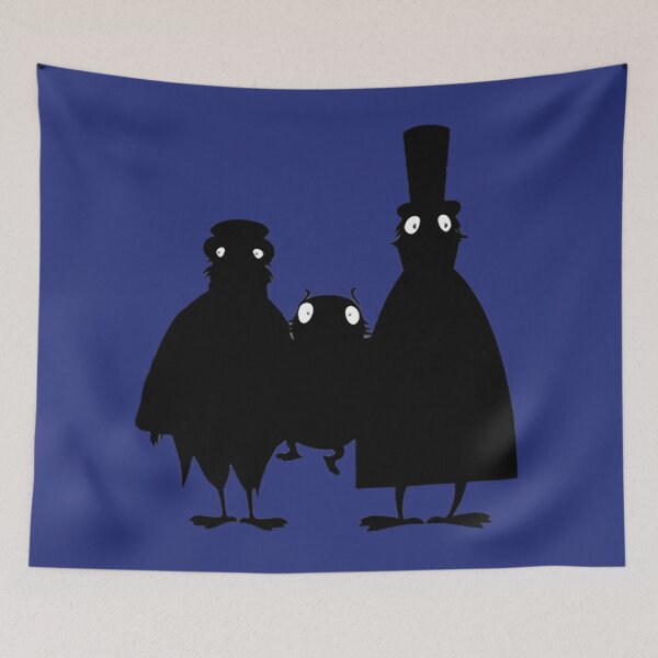 Item preview, Edgar, Allen, and Poe Silhouette designed and sold by QueenAlicorn.