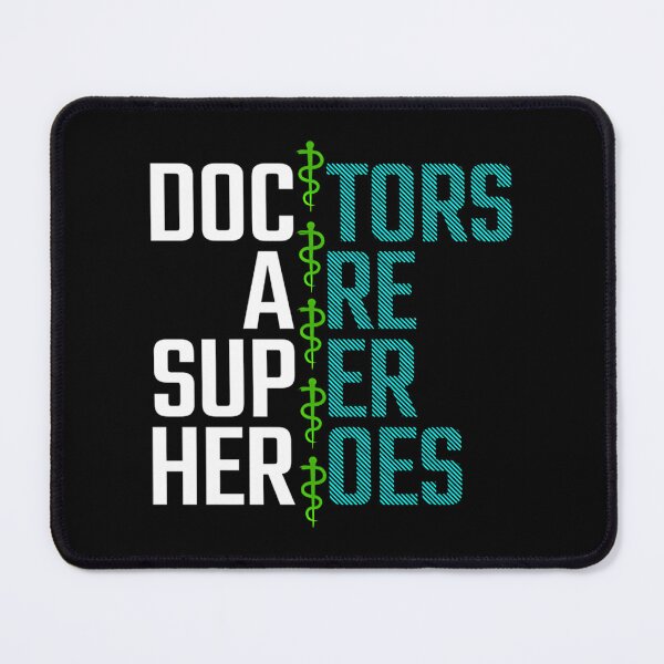 Item preview, Doctors Are Super Heroes Sticker designed and sold by helaina-madson.