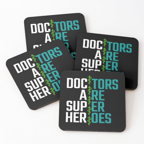 Item preview, Doctors Are Super Heroes Sticker designed and sold by helaina-madson.
