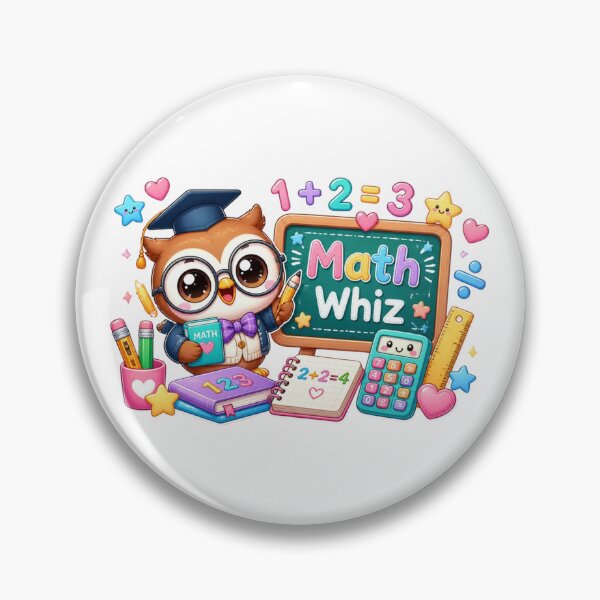 Item preview, Math Whiz Owl designed and sold by Alaakadry800.