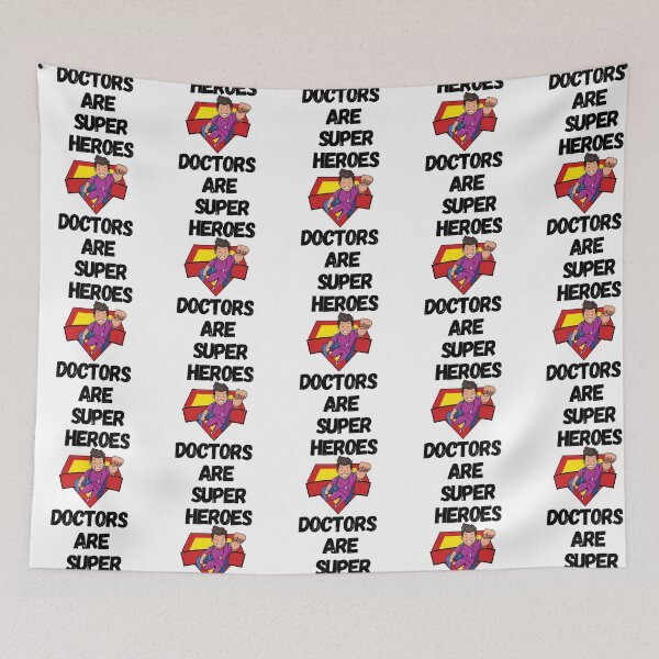 Item preview, Doctors Are Super Heroes designed and sold by helaina-madson.