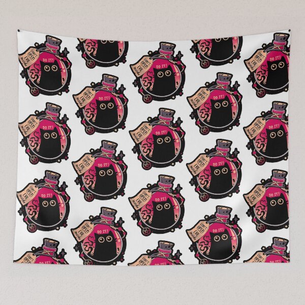Item preview, Bottled Menace - Evil Black Cat designed and sold by vaidag-arnett.