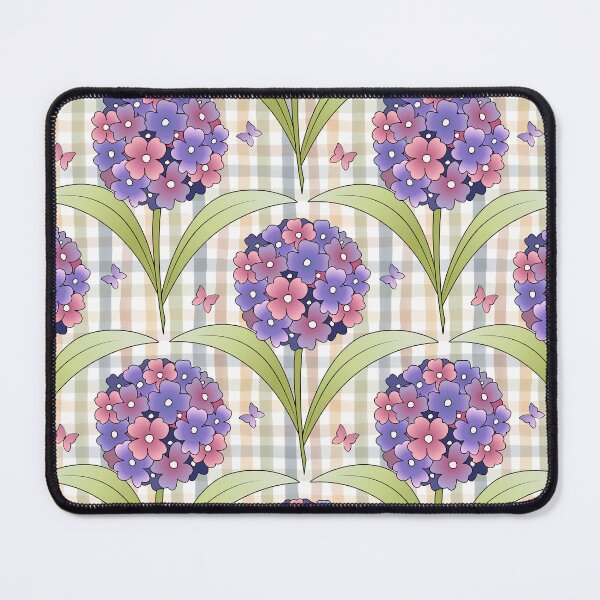 Item preview, Hydrangea Gingham Garden designed and sold by CJ Creations.