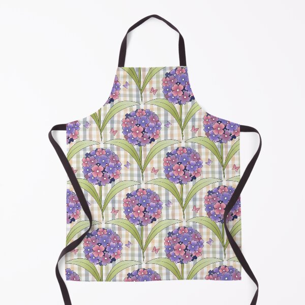 Item preview, Hydrangea Gingham Garden designed and sold by CJ Creations.