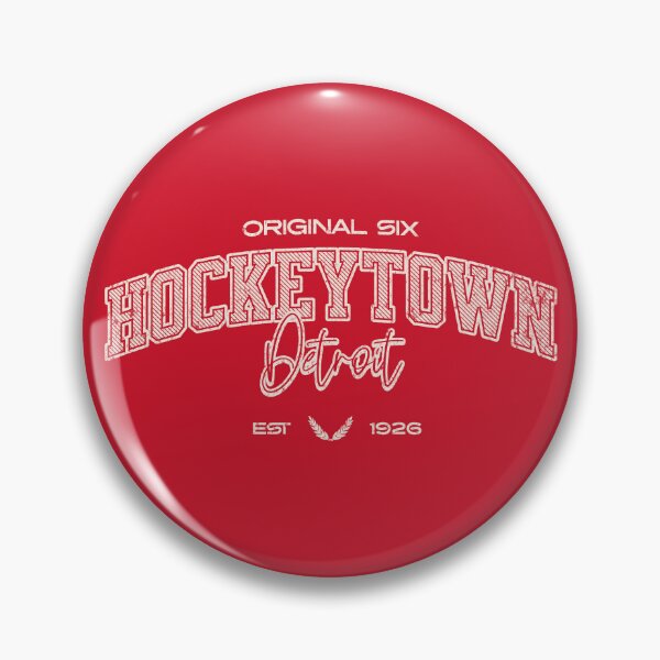 Item preview, Copy of Detroit Hockeytown Vintage 1926 Retro Ice Hockey Sports Streetwear Design designed and sold by Red-since-1892.