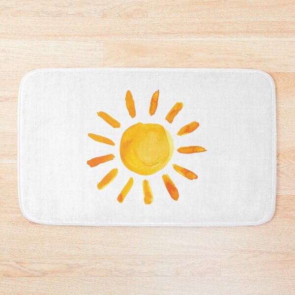 Item preview, Brushed Watercolor Painted Sun designed and sold by vaidag-arnett.