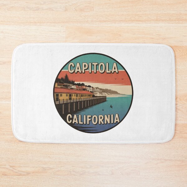 Item preview, Capitola California: Retro Pier designed and sold by CircinusStore.
