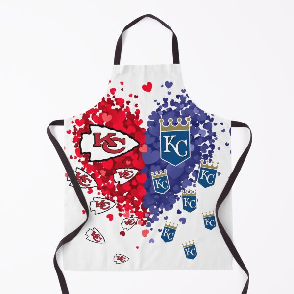 Artikelvorschau, KC Chiefs und Royals Herz entworfen und verkauft von laxydesign.