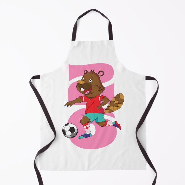 Item preview, Cute Pink Beaver Soccer Player Graphic Design | ⭐⭐⭐⭐⭐ designed and sold by yousouf.