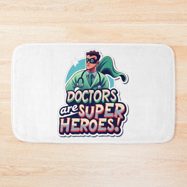 Item preview, Doctors Are Superheroes designed and sold by helaina-madson.