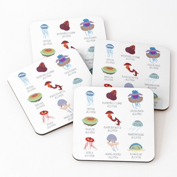 Item preview, Jellyfish Species Sea Jellies Gift For Biologists designed and sold by wolf-jacks.