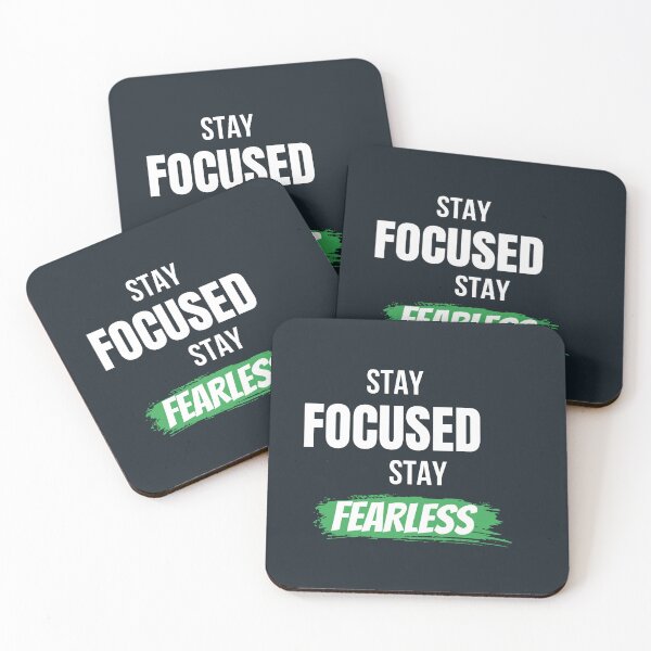 Item preview, Stay Focused Stay Fearless Motivational T-Shirt designed and sold by Mrali9914.