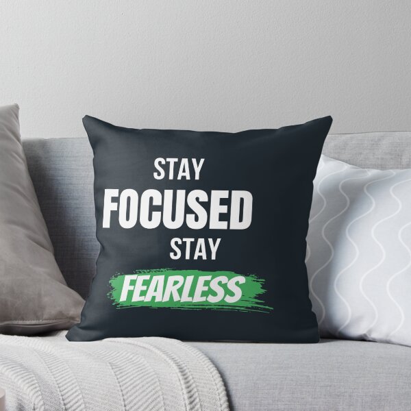 Item preview, Stay Focused Stay Fearless Motivational T-Shirt designed and sold by Mrali9914.