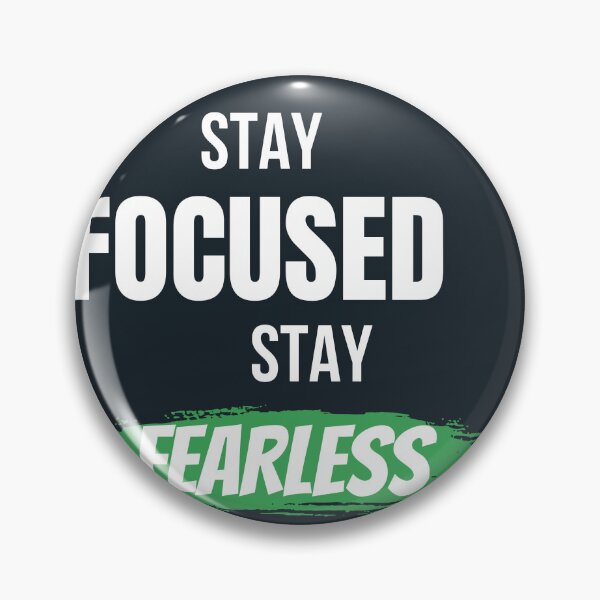 Item preview, Stay Focused Stay Fearless Motivational T-Shirt designed and sold by Mrali9914.