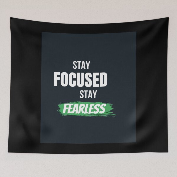 Item preview, Stay Focused Stay Fearless Motivational T-Shirt designed and sold by Mrali9914.
