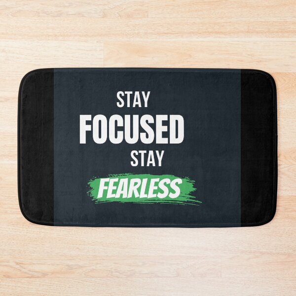 Item preview, Stay Focused Stay Fearless Motivational T-Shirt designed and sold by Mrali9914.