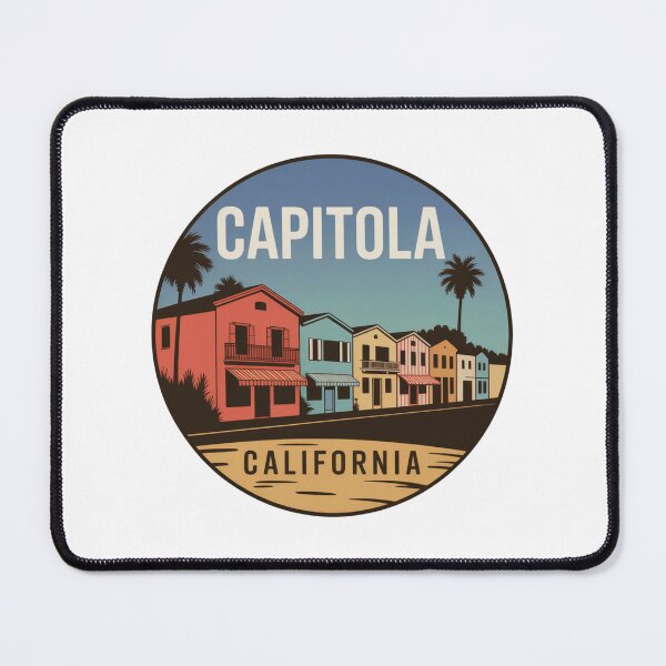 Item preview, Capitola California: Pastel Beach designed and sold by CircinusStore.