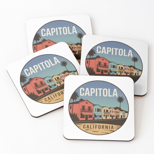 Item preview, Capitola California: Pastel Beach designed and sold by CircinusStore.