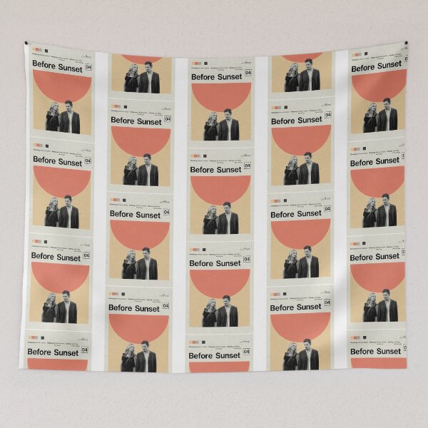 Item preview, Before Sunset Minimalist Poster - Jesse  Cline In Paris (Sunset Edition) designed and sold by jaziahm-ckeeve.