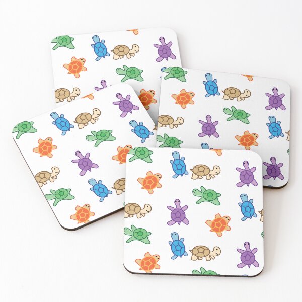 Item preview, Colorful tortoise cute pack designed and sold by fluffyfamcraft.