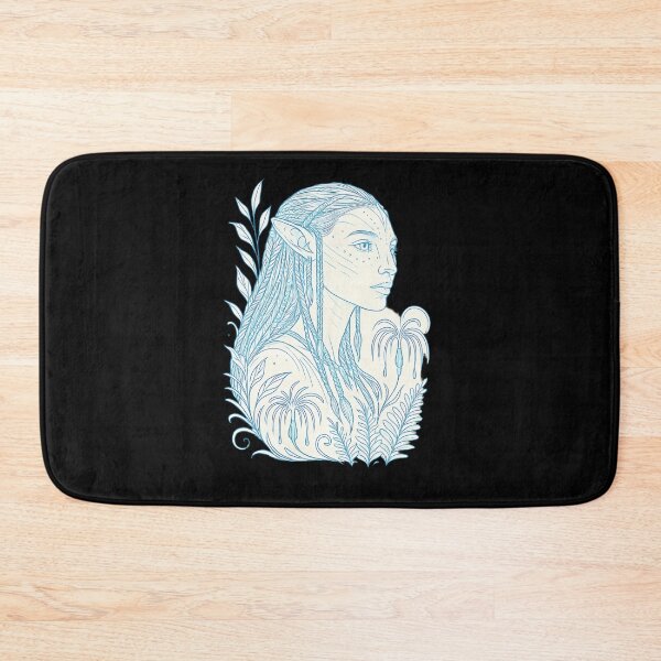 Item preview, Navi Forest Spirit Line Art Portrait designed and sold by wolf-jacks.