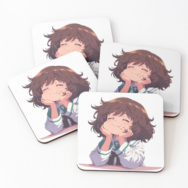 Item preview, Nishizumi Maho Girls und Panzer Chibi Snack Day Smile designed and sold by Dashsopaner.