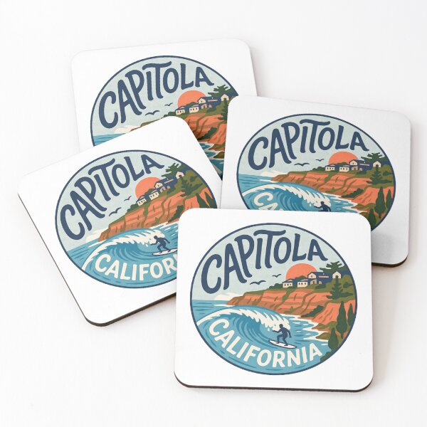 Item preview, Capitola California: Surf Sunset designed and sold by CircinusStore.