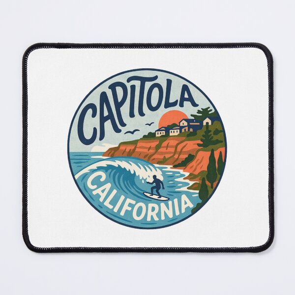Item preview, Capitola California: Surf Sunset designed and sold by CircinusStore.