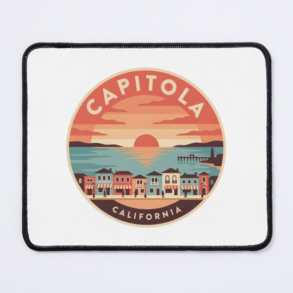 Item preview, Capitola California: Sunset Pier designed and sold by CircinusStore.