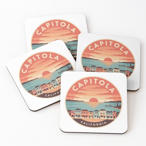 Item preview, Capitola California: Sunset Pier designed and sold by CircinusStore.