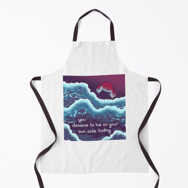 Item preview, You Deserve To Be On Your Own Side Bioluminescent Ocean And Crab designed and sold by wolf-jacks.