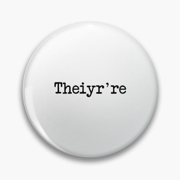 Item preview, Theiyr'Re Their There They'Re Grammer Typo Sticker designed and sold by vaidag-arnett.