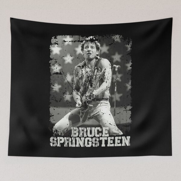 Aperçu de l'œuvre Bruce Springsteen Retro créée et vendue par raymullenArt.