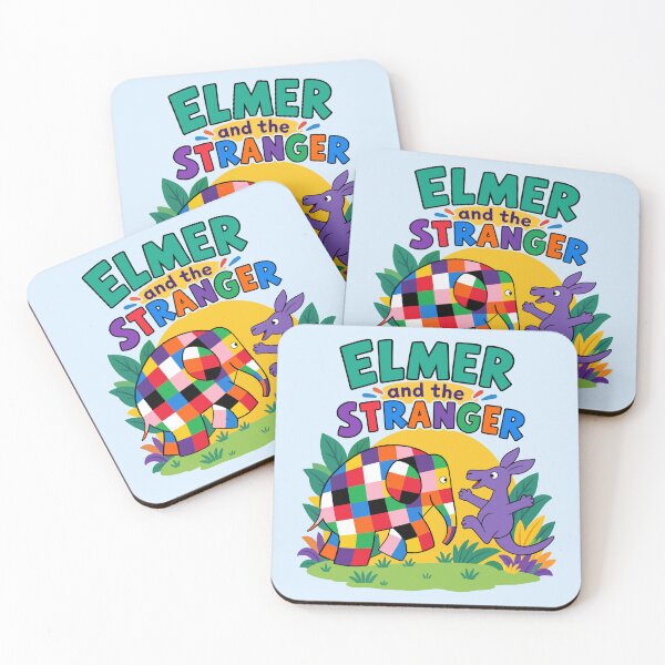 Item preview, Elmer and the Stranger Colorful Adventure designed and sold by HappyToons Shop.