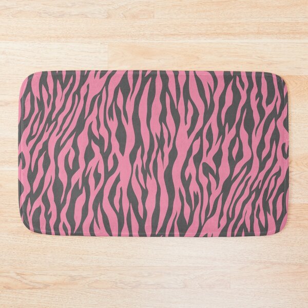 Item preview, Zebra Print - Raspberry Pink and Mouse Grey designed and sold by Daniel Bevis Design.