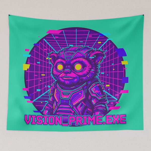Item preview, Cybernetic Nostalgia Pet - Vision_Prime.exe Glitch designed and sold by A E S T H E T A T A G.