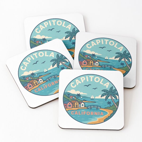 Item preview, Capitola California: Coastal Village designed and sold by CircinusStore.