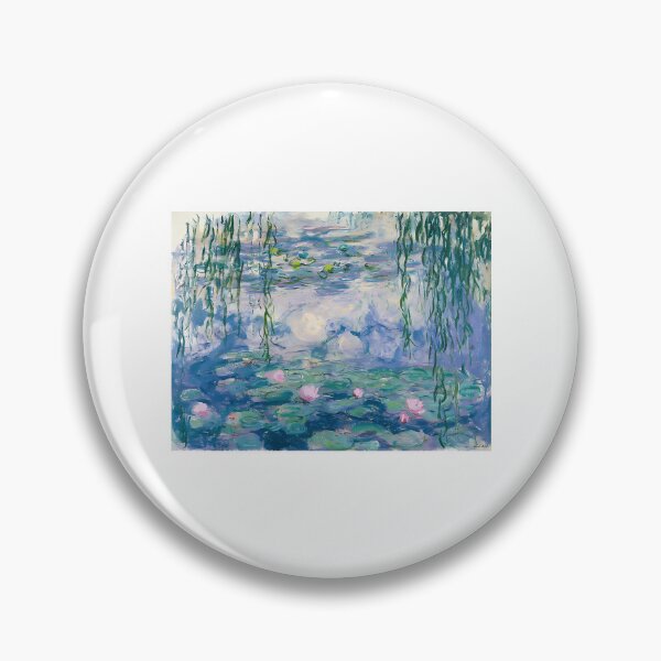 Item preview, Water Lilies Claude Monet Fine Art Sticker designed and sold by vaidag-arnett.