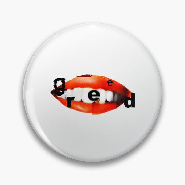 Item preview, Lucki Greed Sticker designed and sold by jaziahm-ckeeve.