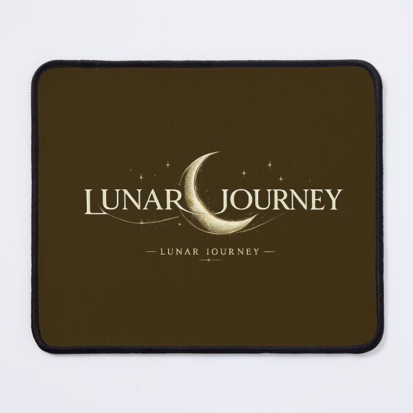 Item preview, Lunar Journey | Luxury Moon & Celestial Typography T-Shirt designed and sold by rigelcreation.
