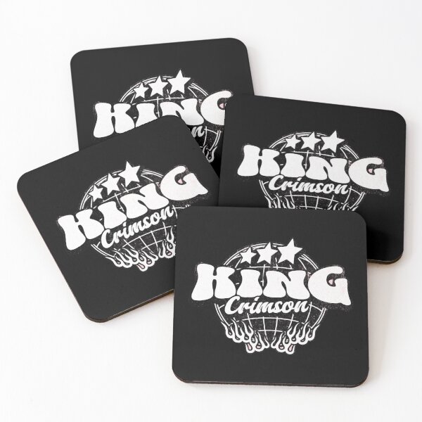 Item preview, King Crimson vintage designed and sold by mirandacruzArt.