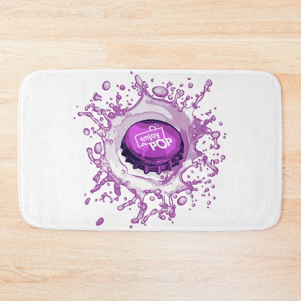 Item preview, "Grape Velvet Bottle Cap" designed and sold by  Enjoy Artwork .