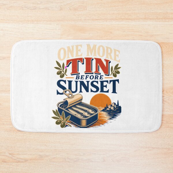 Item preview, One More Tin Before Sunset - Sardine Quote designed and sold by jaziahm-ckeeve.