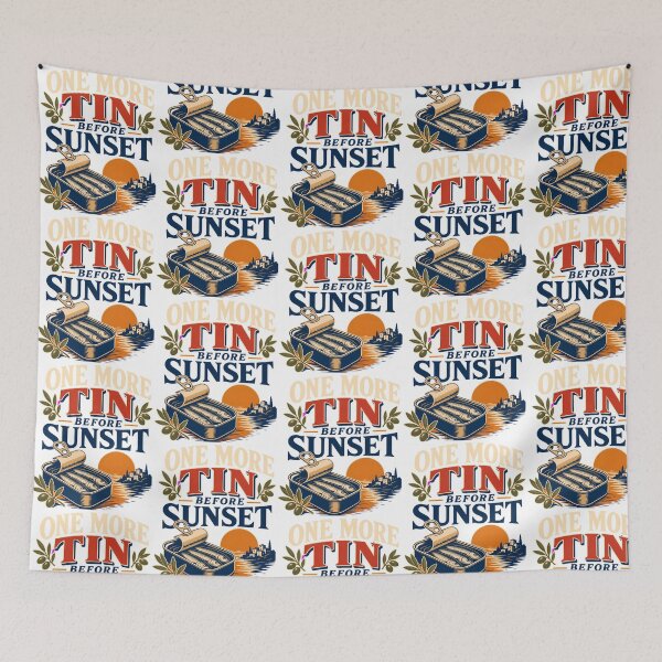 Item preview, One More Tin Before Sunset - Sardine Quote designed and sold by jaziahm-ckeeve.