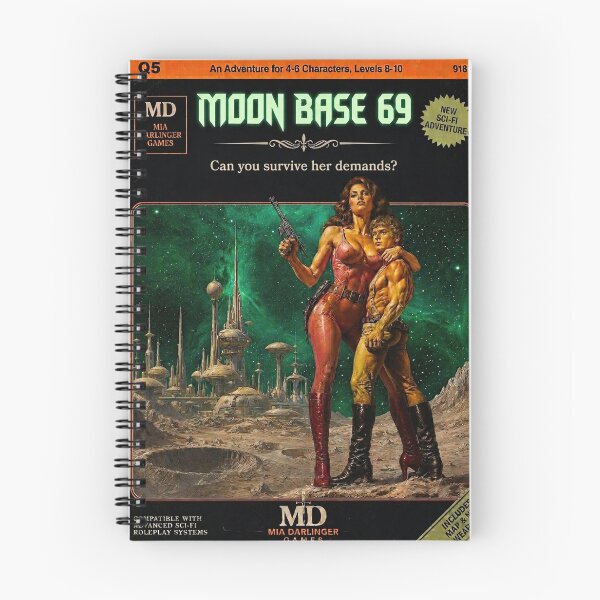 Item preview, Moon Base 69 – Retro Sci-Fi RPG designed and sold by obstinator.