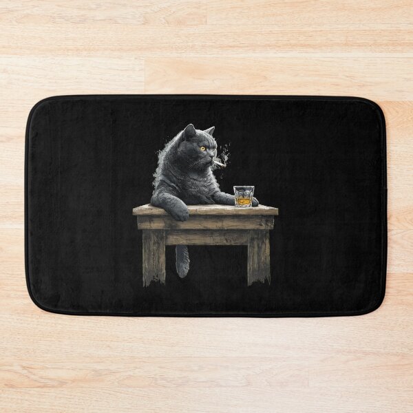 Item preview, Grumpy Cat Smokes and Drinks Art designed and sold by GiaoCalonas.