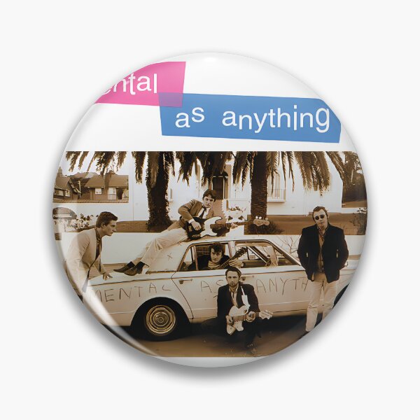 Item preview, Mental As Anything Classic T-Shirt – Retro 80S New Wave Band Graphic Tee | Perfect Gift For You And Friends designed and sold by lahcenaakil.