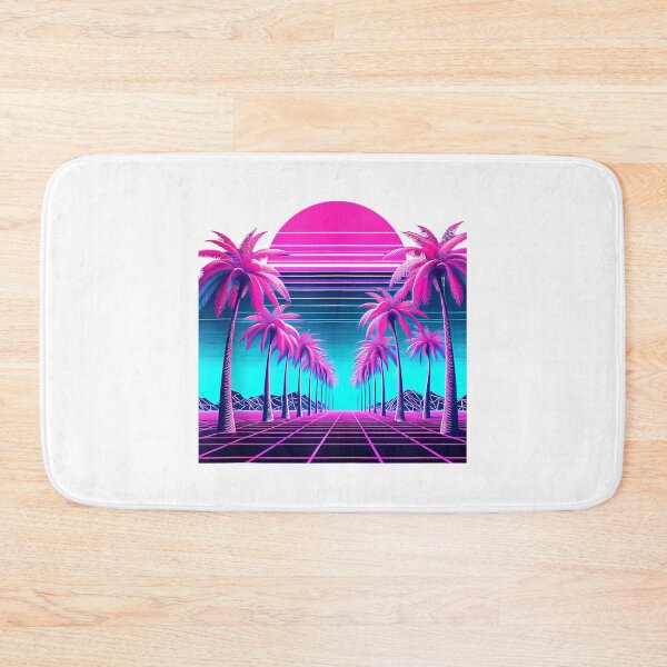 Item preview, Retro 80S Vaporwave Synthwave Palm Tree Sunset Aesthetic Tank Top designed and sold by jaziahm-ckeeve.