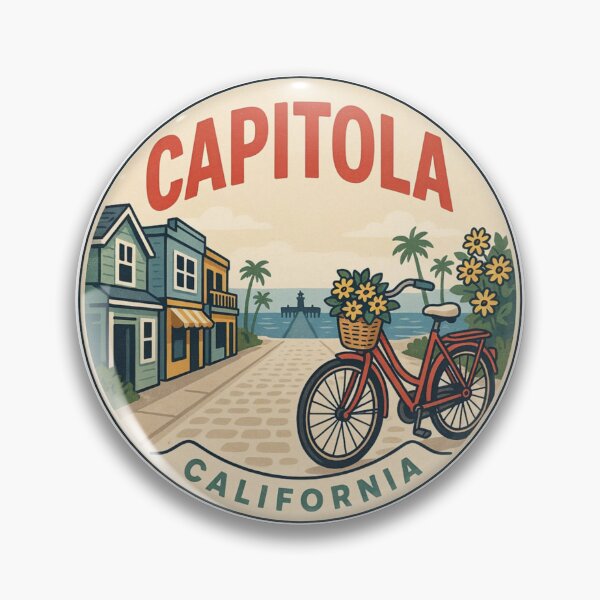 Item preview, Capitola California: Retro Bike designed and sold by CircinusStore.