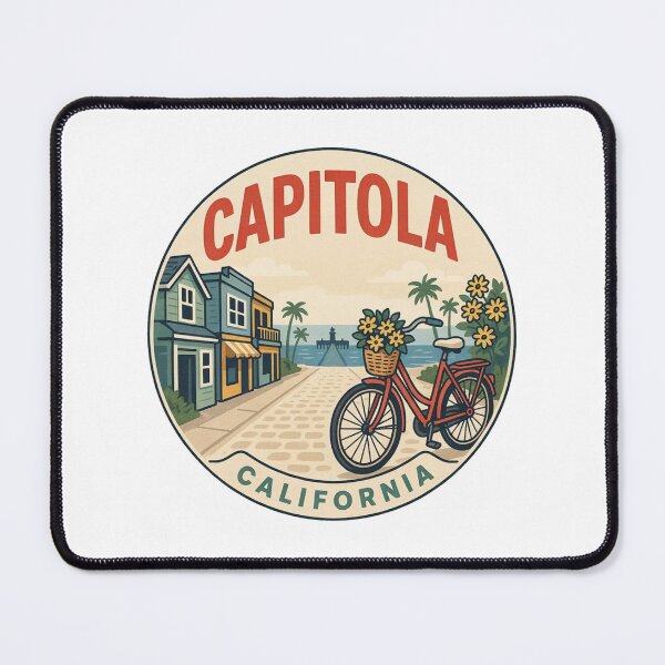 Item preview, Capitola California: Retro Bike designed and sold by CircinusStore.